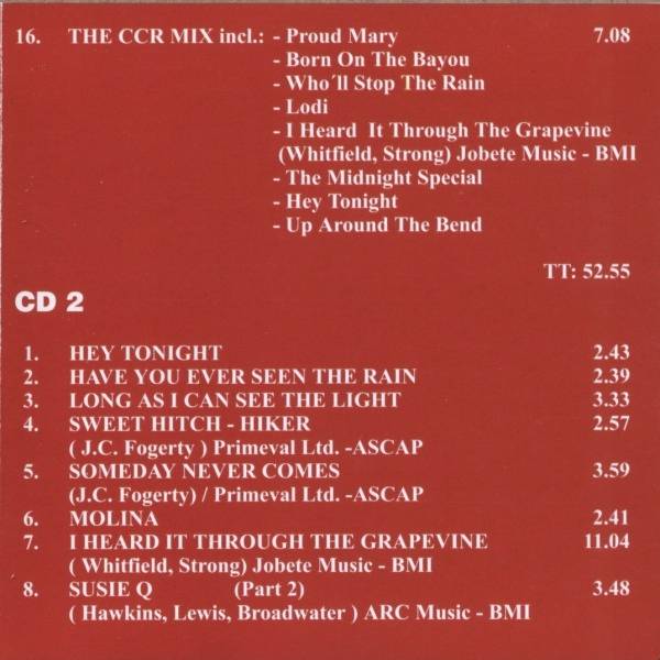 Creedence Clearwater Revival All Time Greatest Hits [in02 de]